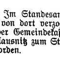 1906-03-16 Kl Standesamt Personalwechsel